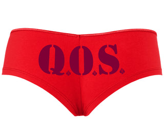 QOS - Queen of Spades - Red Boyshort