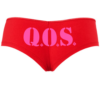 QOS - Queen of Spades - Red Boyshort