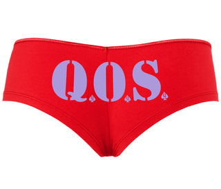 QOS - Queen of Spades - Red Boyshort