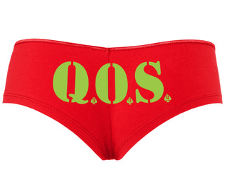 QOS - Queen of Spades - Red Boyshort