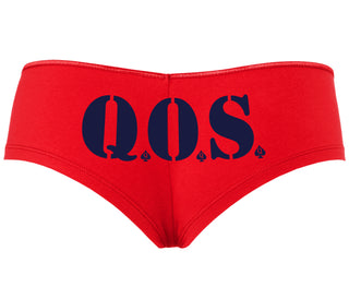 QOS - Queen of Spades - Red Boyshort