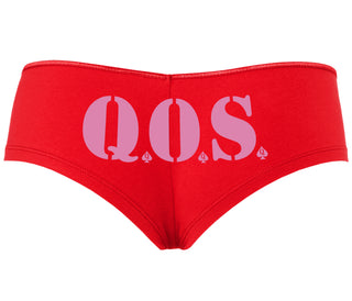 QOS - Queen of Spades - Red Boyshort