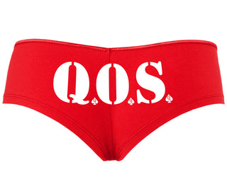 QOS - Queen of Spades - Red Boyshort