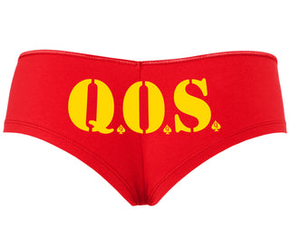 QOS - Queen of Spades - Red Boyshort