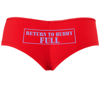 Return to Hubby Full - Red Boyshort