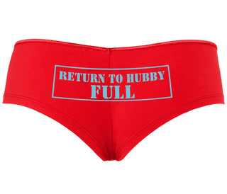 Return to Hubby Full - Red Boyshort