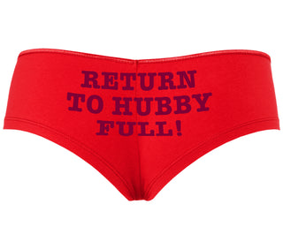Return to Hubby Full - Red Boyshort