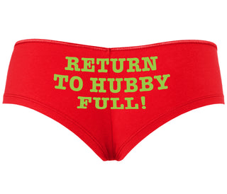 Return to Hubby Full - Red Boyshort