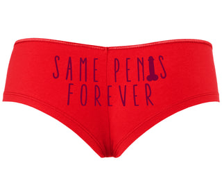 Same Penis Forever - Red Boyshort