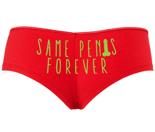 Same Penis Forever - Red Boyshort