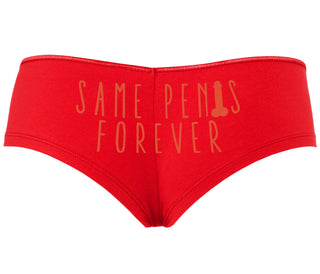 Same Penis Forever - Red Boyshort
