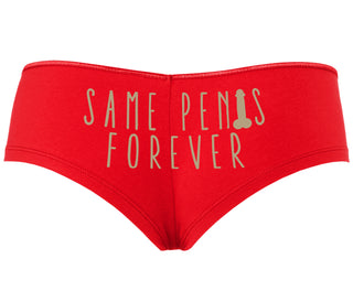 Same Penis Forever - Red Boyshort