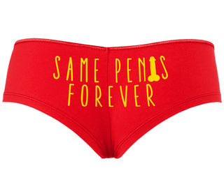 Same Penis Forever - Red Boyshort