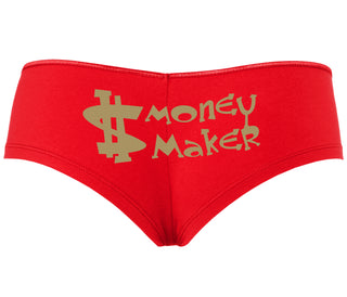 Money Maker - Red Boyshort