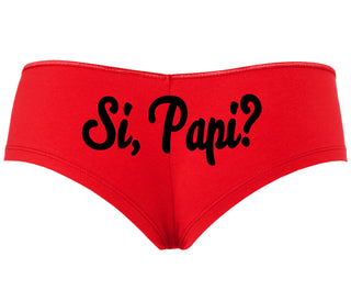 Si Pappi - Yes Daddy - Red Boyshort
