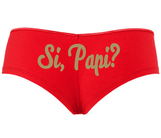 Si Pappi - Yes Daddy - Red Boyshort