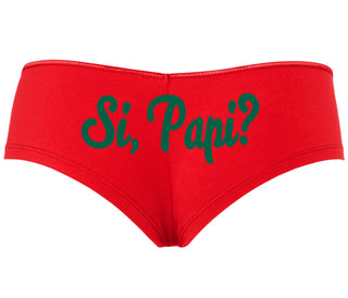 Si Pappi - Yes Daddy - Red Boyshort