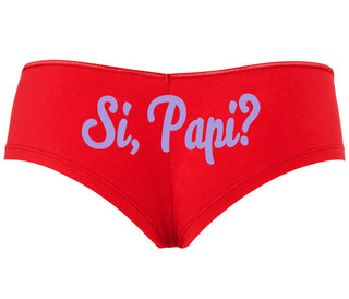 Si Pappi - Yes Daddy - Red Boyshort