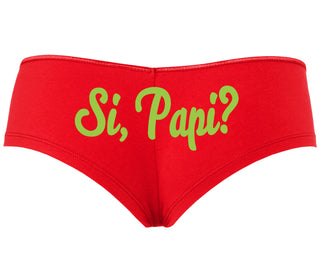 Si Pappi - Yes Daddy - Red Boyshort