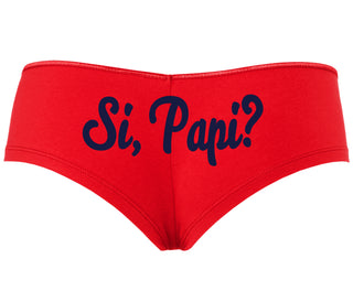 Si Pappi - Yes Daddy - Red Boyshort