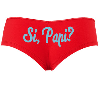 Si Pappi - Yes Daddy - Red Boyshort