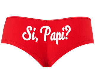 Si Pappi - Yes Daddy - Red Boyshort