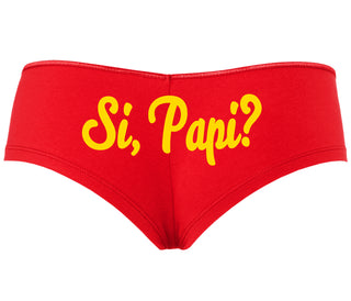 Si Pappi - Yes Daddy - Red Boyshort