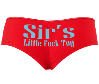 Sir's Little Fuck Toy - Red Boyshort