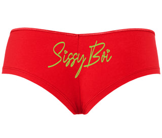 Sissy Boi - Red Boyshort