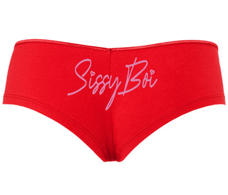 Sissy Boi - Red Boyshort