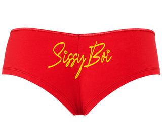 Sissy Boi - Red Boyshort
