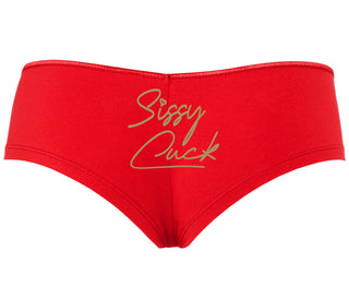 Sissy Cuck - Red Boyshort