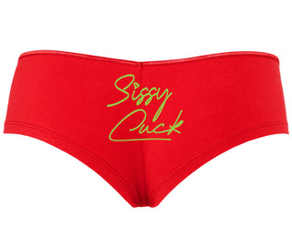 Sissy Cuck - Red Boyshort