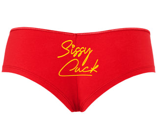 Sissy Cuck - Red Boyshort