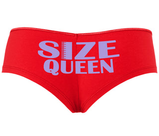 Size Queen - Red Boyshort