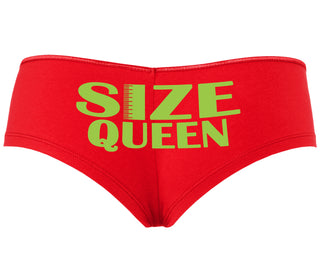 Size Queen - Red Boyshort