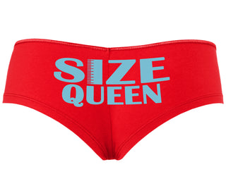 Size Queen - Red Boyshort