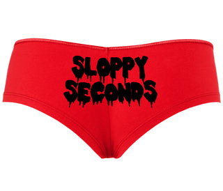 Sloppy Seconds - Red Boyshort