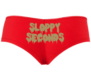 Sloppy Seconds - Red Boyshort