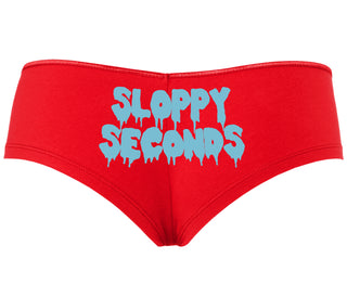 Sloppy Seconds - Red Boyshort