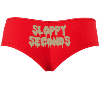 Sloppy Seconds - Red Boyshort