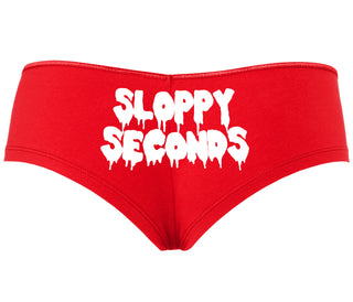 Sloppy Seconds - Red Boyshort