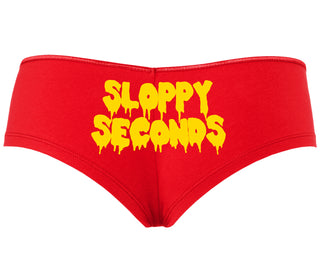 Sloppy Seconds - Red Boyshort