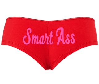 Smart Ass - Red Boyshort