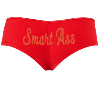 Smart Ass - Red Boyshort