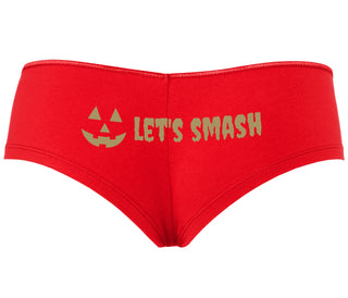 Let's Smash Pumpkins - Red Boyshort