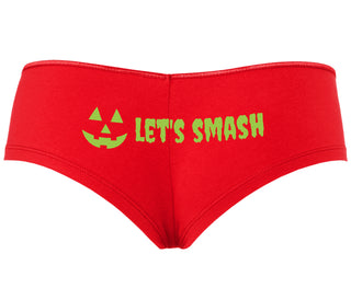 Let's Smash Pumpkins - Red Boyshort