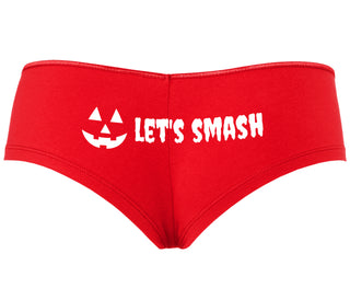Let's Smash Pumpkins - Red Boyshort
