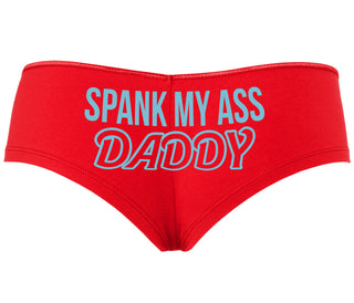 Spank My Ass Daddy - Red Boyshort