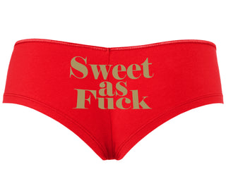 Sweet As Fuck - Red Boyshort